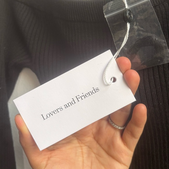 Lovers and Friends | Ellerie Feather Knit Mini Dress - Picture 4 of 5